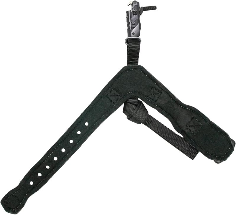 Scott Archery Ghost Buckle Archery Release with NCS Strap-Black - Image 3